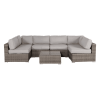 Wicker Patio Sofa Set for 4