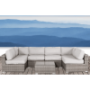 Wicker Patio Sofa Set for 4