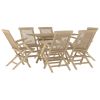 7 Piece Solid TeakWood  Patio Dining Set