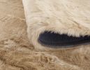 Tan Faux Fur Area Rug 8x10