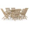 7 Piece Solid TeakWood  Patio Dining Set