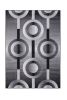 Jersey Area Rugs, Carpets For Livingroom, 7x10 Area Rugs ,3987 Black-Grey