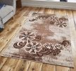 Jersey Area Rugs, Carpets For Livingroom, 5x7 Area Rugs ,3011 Brown