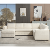 [NEW ARRIVED] [VIDEO PROVIDED]110.75" Sectional Sofa,Oversized modular sofa,Chaise Storage, Modern U Shaped Couch , Upholstered Sofas,Chenille,Crystal