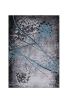 Jersey Area Rugs, Carpets For Livingroom, 7x10 Area Rugs ,2032 Black-Blue