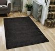 Shaggy Area Rugs, Carpets For Livingroom, 5x7 Area Rugs ,Shaggy Black