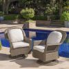 Set of 2 LIAM SWIVEL CLUB CHAIRS