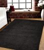 Shaggy Area Rugs, Carpets For Livingroom, 5x7 Area Rugs ,Shaggy Black