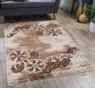 Jersey Area Rugs, Carpets For Livingroom, 5x7 Area Rugs ,3011 Brown