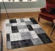 Jersey Area Rugs, Carpets For Livingroom, 5x7 Area Rugs ,3004 Grey