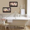 Trendy Decor 4U "Bath" Framed Wall Art, Modern Home Decor Framed Print for Living Room, Bedroom & Farmhouse Wall Decoration by Pam Britton