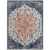 Boho Medallion Woven Area Rug