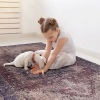 Area Rugs 8x10 for Dining Room, Washable Rug, Low-Pile, Non-Slip, Non-Shedding, Foldable, Kid&Pet Friendly - Area Rugs for living room, bedroom, kitch