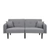 Folding Ottoman Sofa Bed with stereo (Gray)