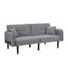 Folding Ottoman Sofa Bed with stereo (Gray)