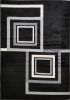 Jersey Area Rugs, Carpets For Livingroom, 7x10 Area Rugs ,1925 Black-Grey