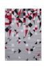 Jersey Area Rugs, Carpets For Livingroom, 7x10 Area Rugs ,3985 Grey-Red