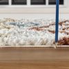 Loft Shag GC_CZY1003 Ivory 7 ft. 10 in. x 9 ft. 10 in. Shaggy Area Rug