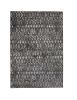 Mabel Charcoal, Grey, and Ivory Area Rug 5x8