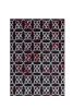 Jersey Area Rugs, Carpets For Livingroom, 7x10 Area Rugs ,3989 Black-Red