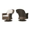 Set of 2 LIAM SWIVEL CLUB CHAIRS