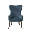 Button Tufted Back Accent Chair