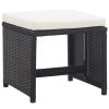 Rattan Black 11 Piece Patio Dining Set