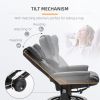 Massage Recliner Chair with Ottoman Footrest, 10 Vibration Points And  360° Swivel