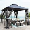 10x10 Outdoor Patio Gazebo Canopy Tent