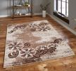 Jersey Area Rugs, Carpets For Livingroom, 5x7 Area Rugs ,3011 Brown