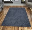 Shaggy Area Rugs, Carpets For Livingroom, 5x7 Area Rugs ,Shaggy Blue