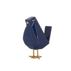 Bird Sculpture // Navy Blue