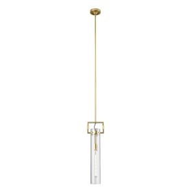 Zeus Crystal & Gold LED 1 light Pendant