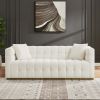 Eleanor Mid-Century Modern  Sofa Beige Boucle