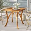 Solid Wood 31.5 inch Square Dining Table