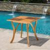 Solid Wood 31.5 inch Square Dining Table