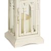 Lantern w/3"x3" LED Candle (Set of 2) 12.25"H Iron/Glass/Plastic - 2 AA Batteries Not Incld.