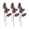 Pine Cone Spray 28"H (Set of 6) Plastic