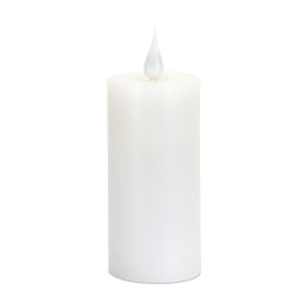 LED Candle 1.75"D x 4"H Wax/Plastic 2 AA Batteries Not Included (Option: Wax, PlasticWhite)