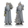 Santa (Set of 2) 12.5"H Resin