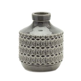 Vase 7"H Terra Cotta (Option: ClayGrey)