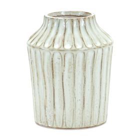 Vase 7.5"H Terra Cotta (Option: ClayBeige)