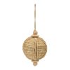 Onion Ornament (Set of 6) 3.25"D x 5.5"H Jute