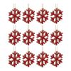 Snowflake Ornament (Set of 12) 4"H MDF