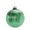 Ball Ornament (Set of 12) 4"D Glass