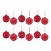 Ball Ornament (Set of 12) 4"D Glass