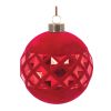 Ball Ornament (Set of 12) 4"D Glass