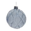 Ball Ornament (Set of 6) 4"D Glass