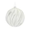 Ball Ornament (Set of 6) 4"D Glass