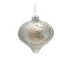 Ornament (Set of 6) 4.75"H, 4.75"H, 6"H Glass